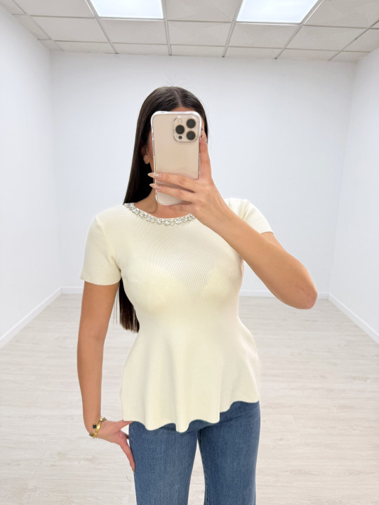 TOP PUNTO JOYA BEIGE